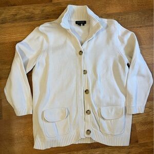 Ralph Lauren White Knit Sweater